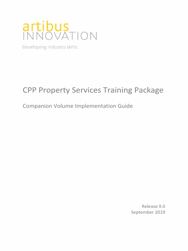 What are CPP RTO training materials?