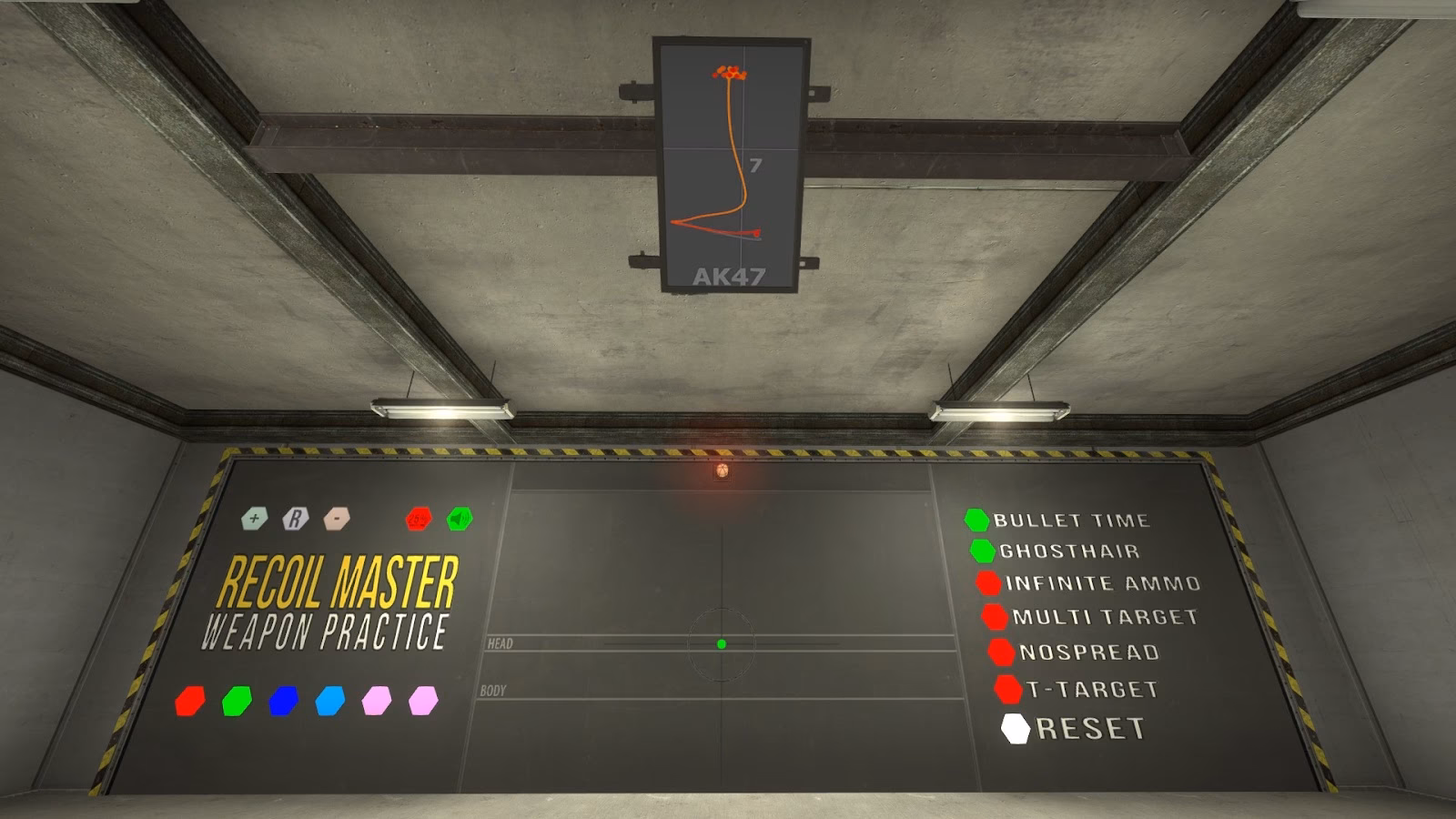 What is the easiest recoil pattern in CSGO?