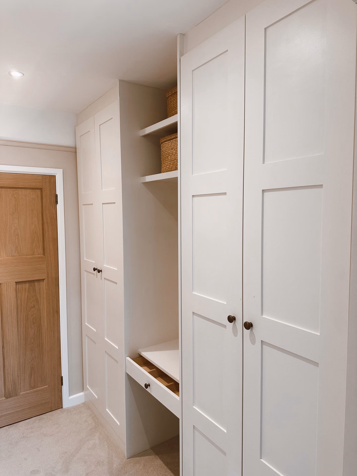 How do I pay for my custom-made built-in fitted wardrobe?