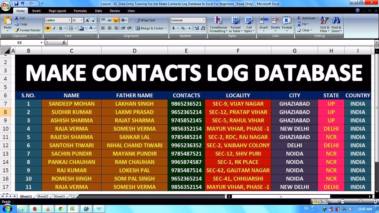 What is a data entry certificate course?