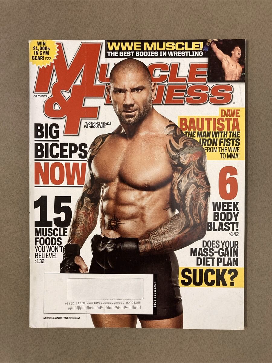 Does Dave Bautista have a shredded physique?