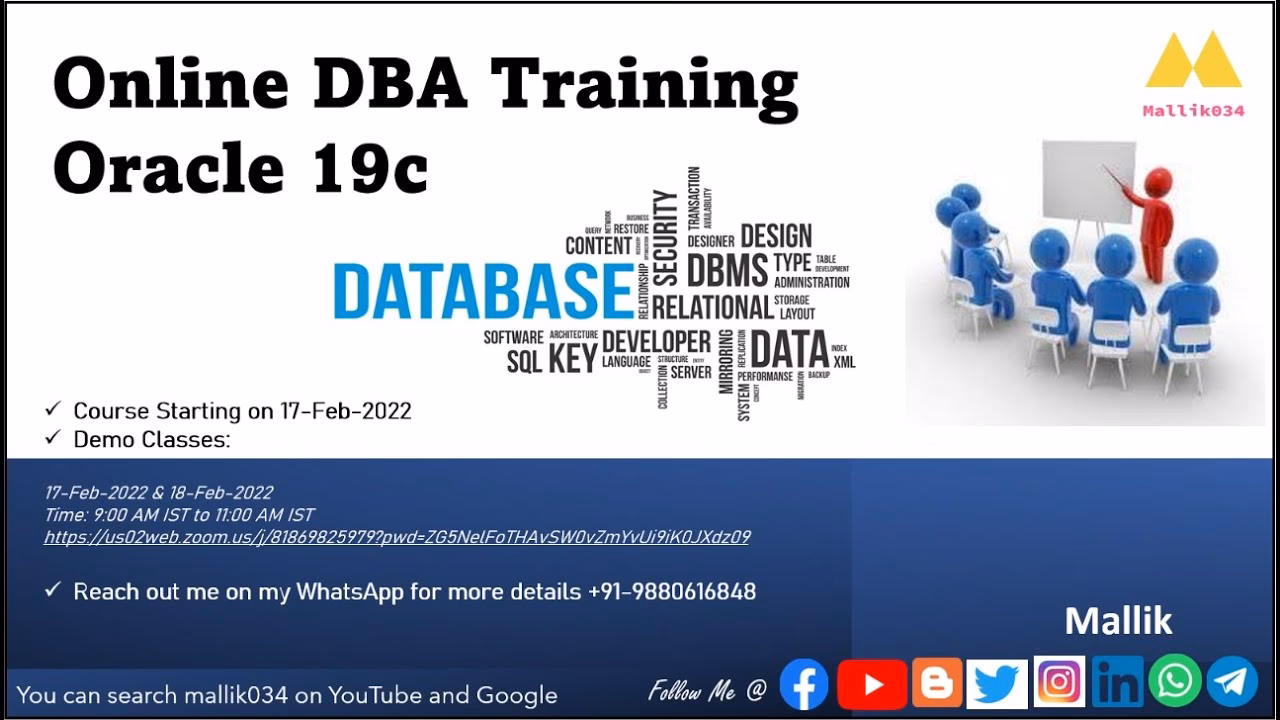 What is SQL Server DBA training?
