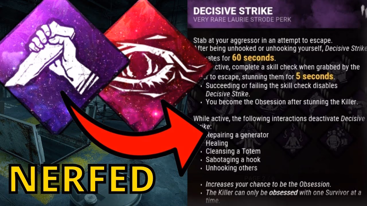 What happens if you disable decisive strike?