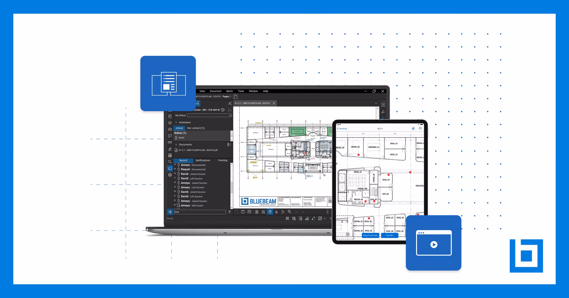 What can I do with Bluebeam studio?