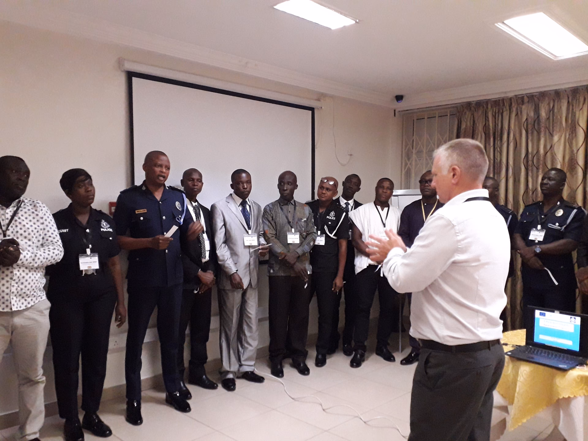 What training does the detective academy offer?