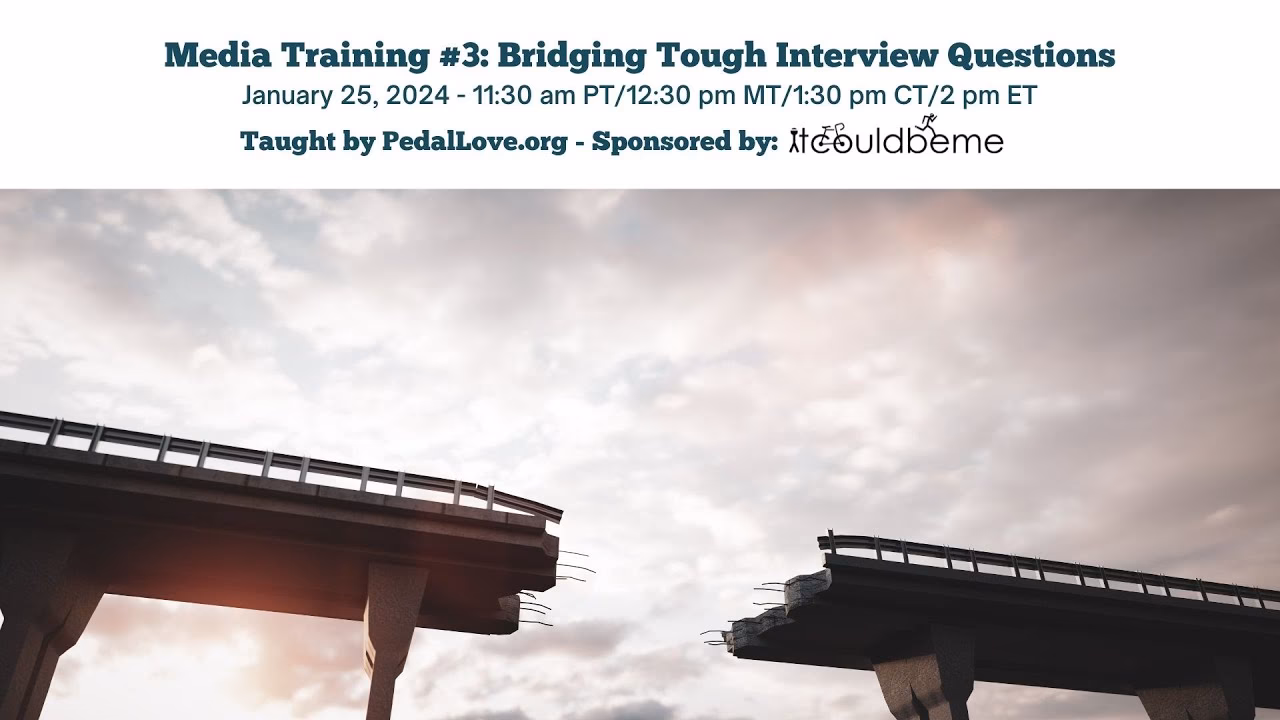 How do you prepare for a difficult media interview?