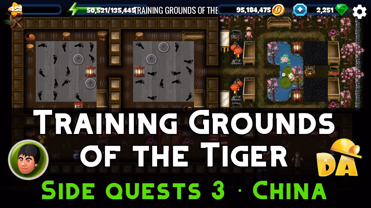 Where can I find help to complete training grounds of the Tiger?