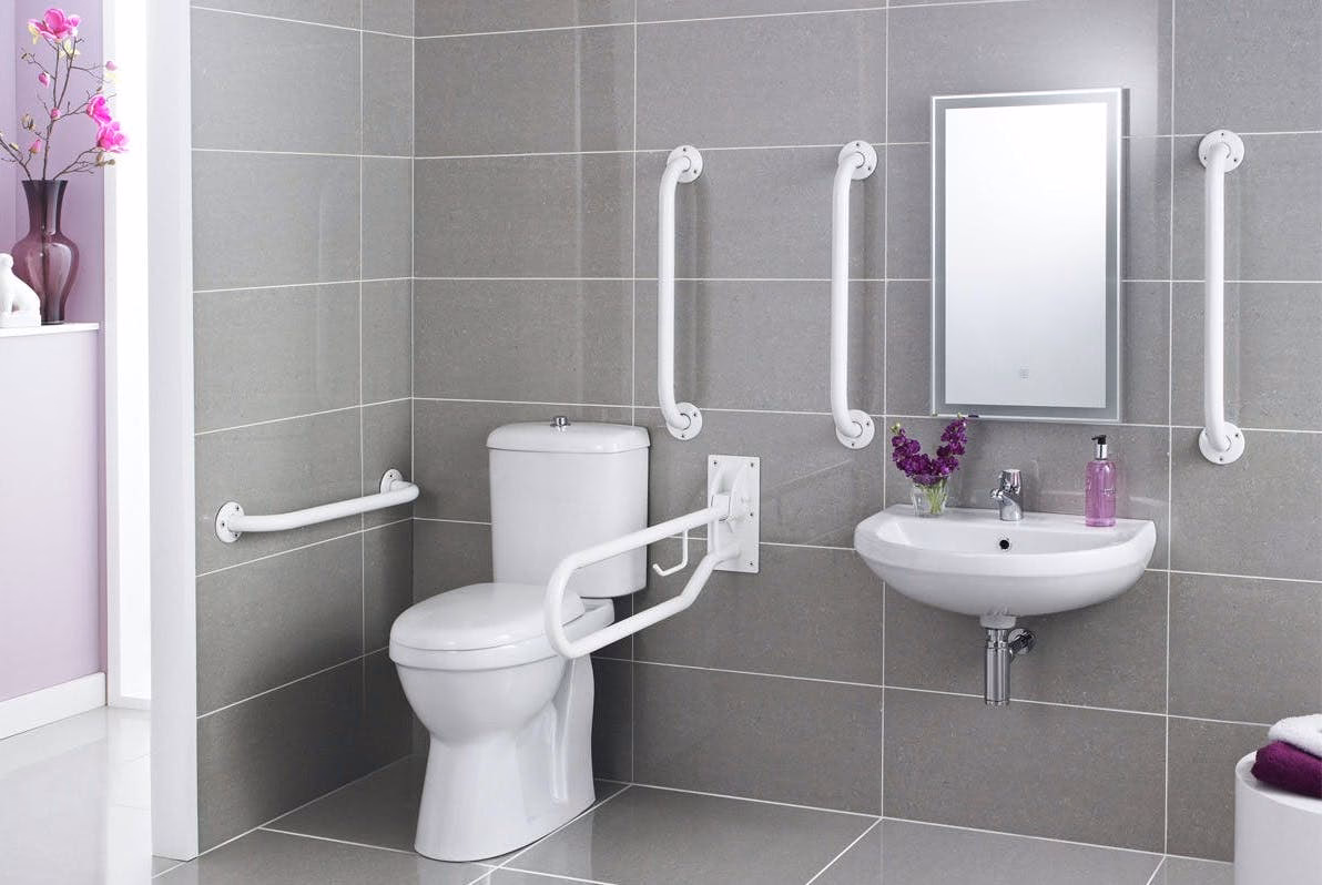 Can handicap bathroom accessories help a disabled person?