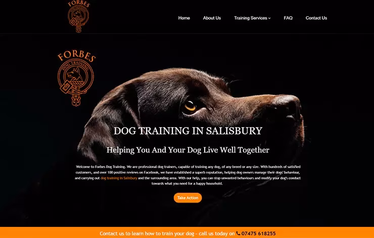 How long does it take to train a dog online?