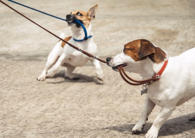 Can a dog walk well on a leash?