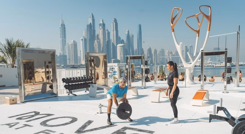 Where to stay fit in Dubai?
