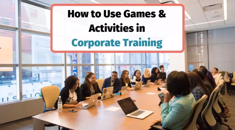 Why are games important in corporate elearning?