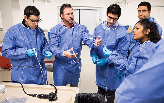 How long does an endoscopy training course take?