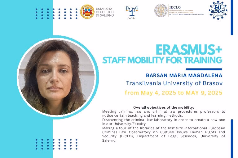 What is the Erasmus+ staff mobility grant?