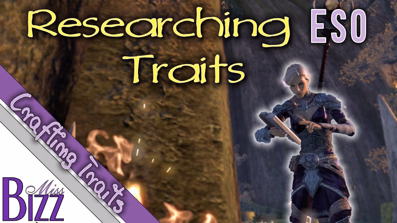 What is the ESO crafting Trait Research Guide?