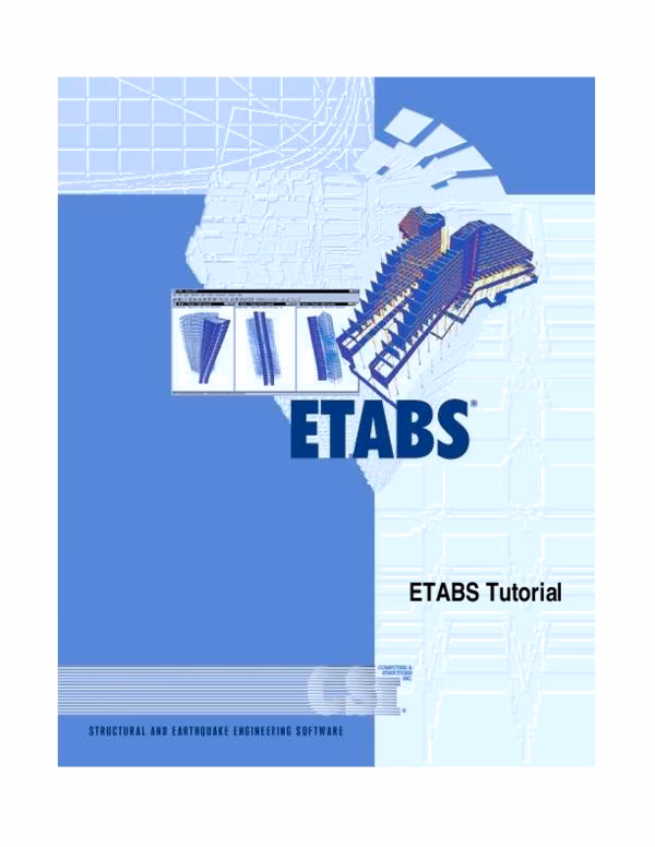 What is ETABS manual?