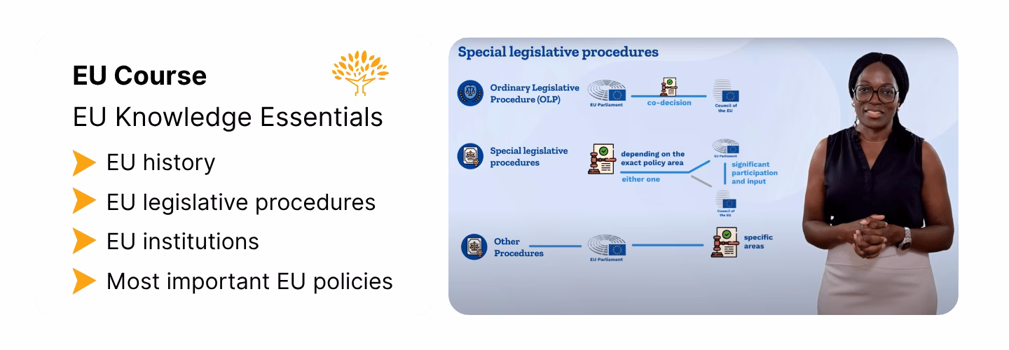 What is the European training calendar?