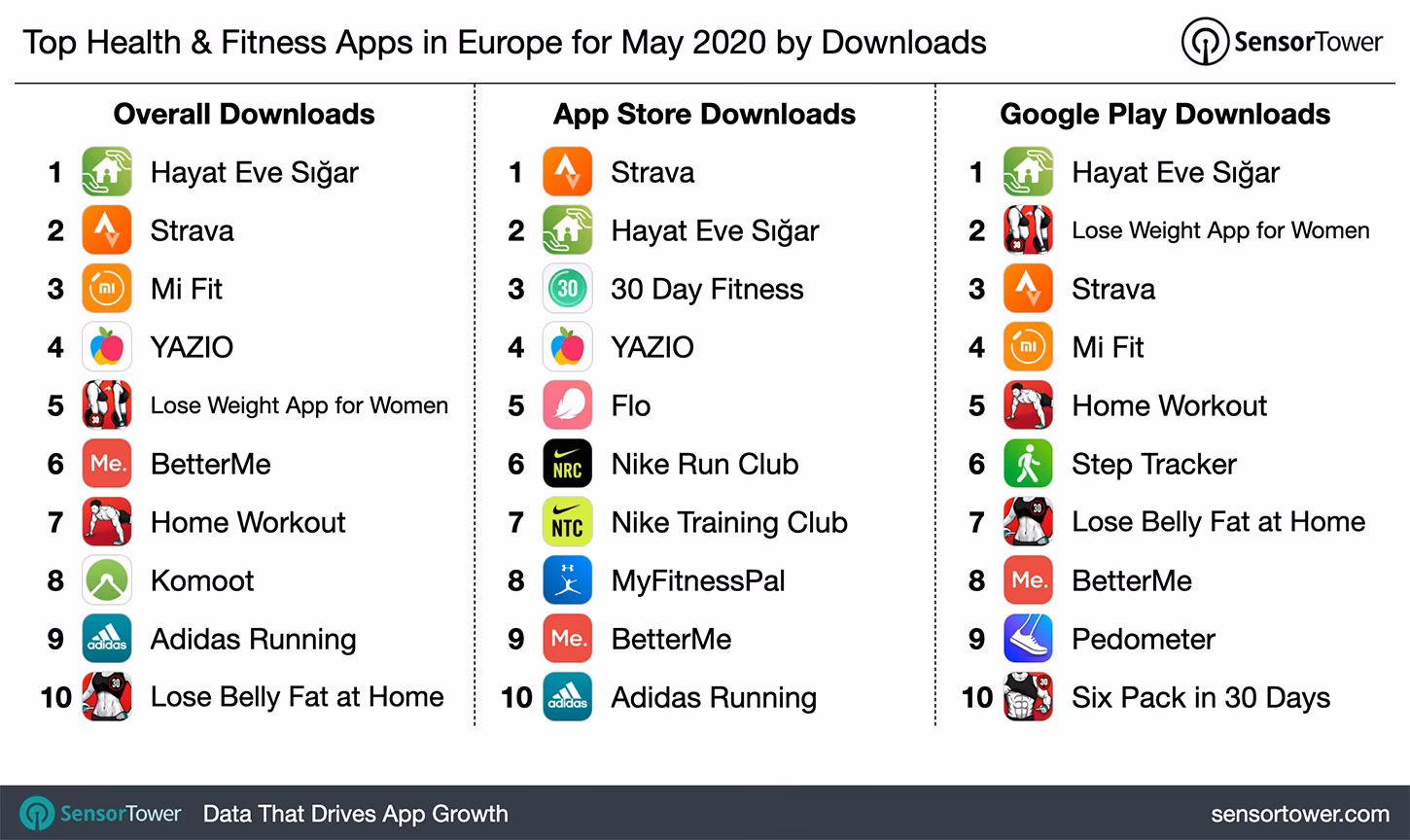 What is fitness map of Europe?