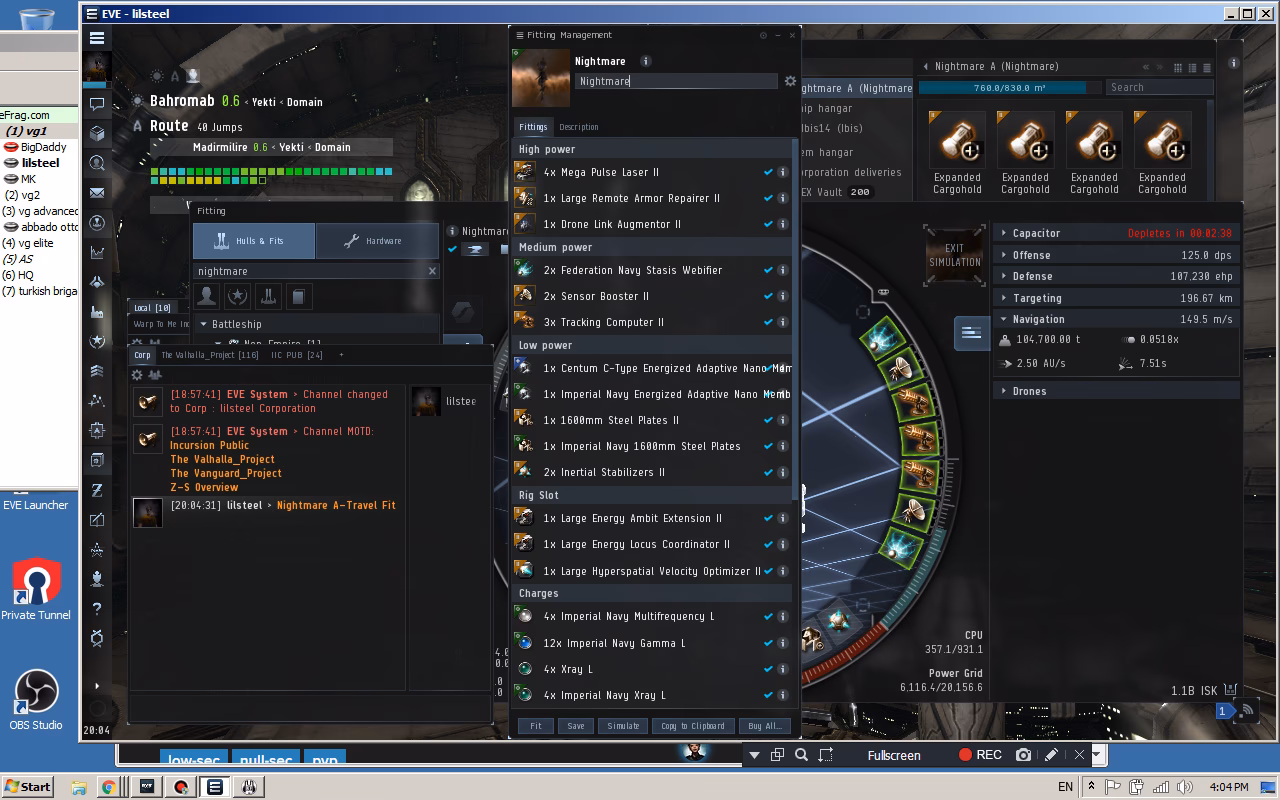 Is the Nightmare a good PvP ship?