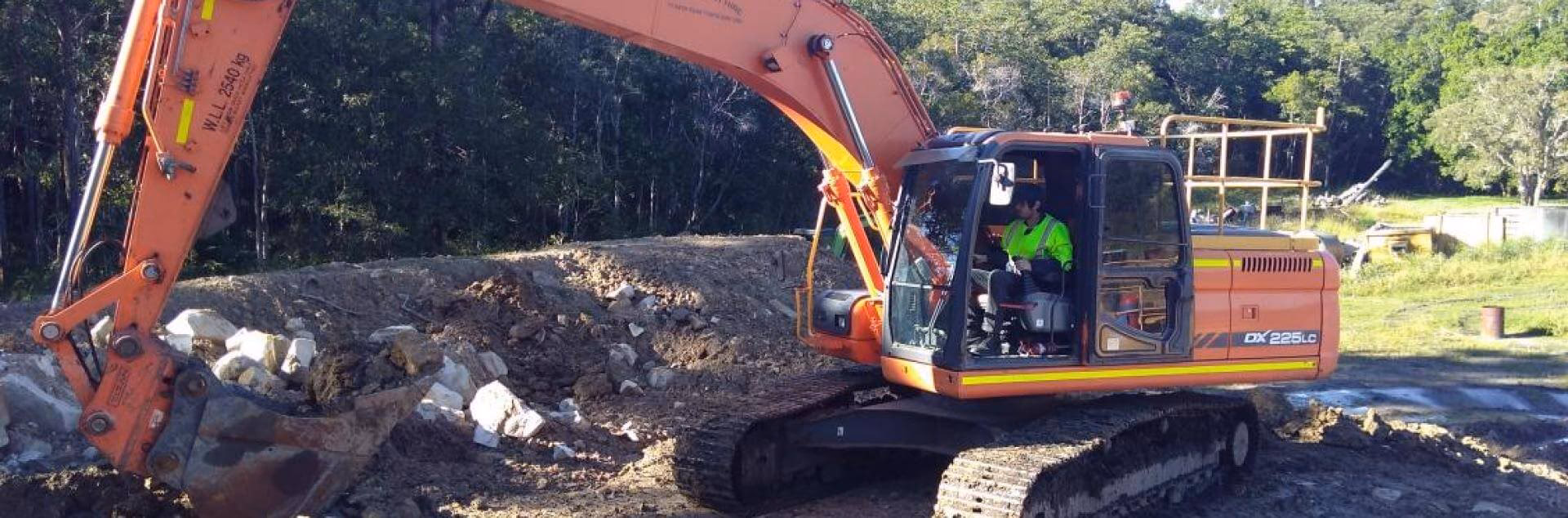 Are you eligible for government funding for the excavator course?