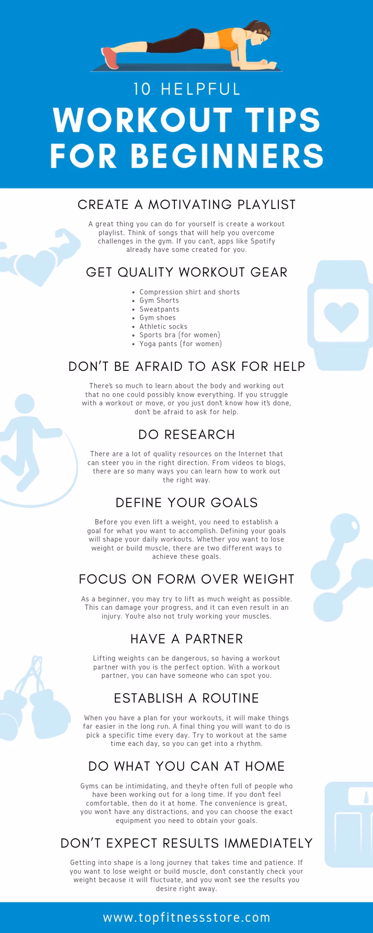 What are fitness tips?