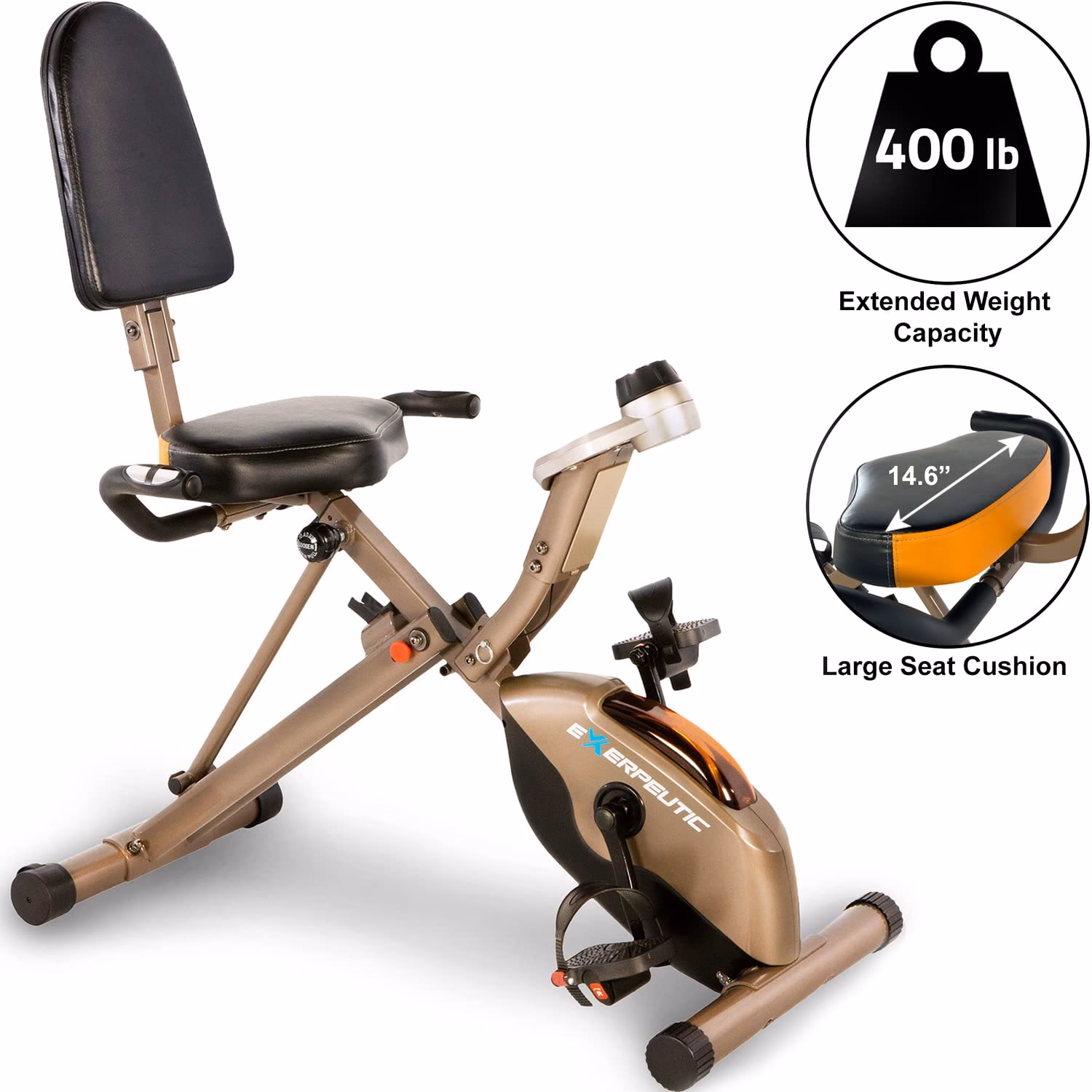 Is exerpeutic a quiet exercise bike?