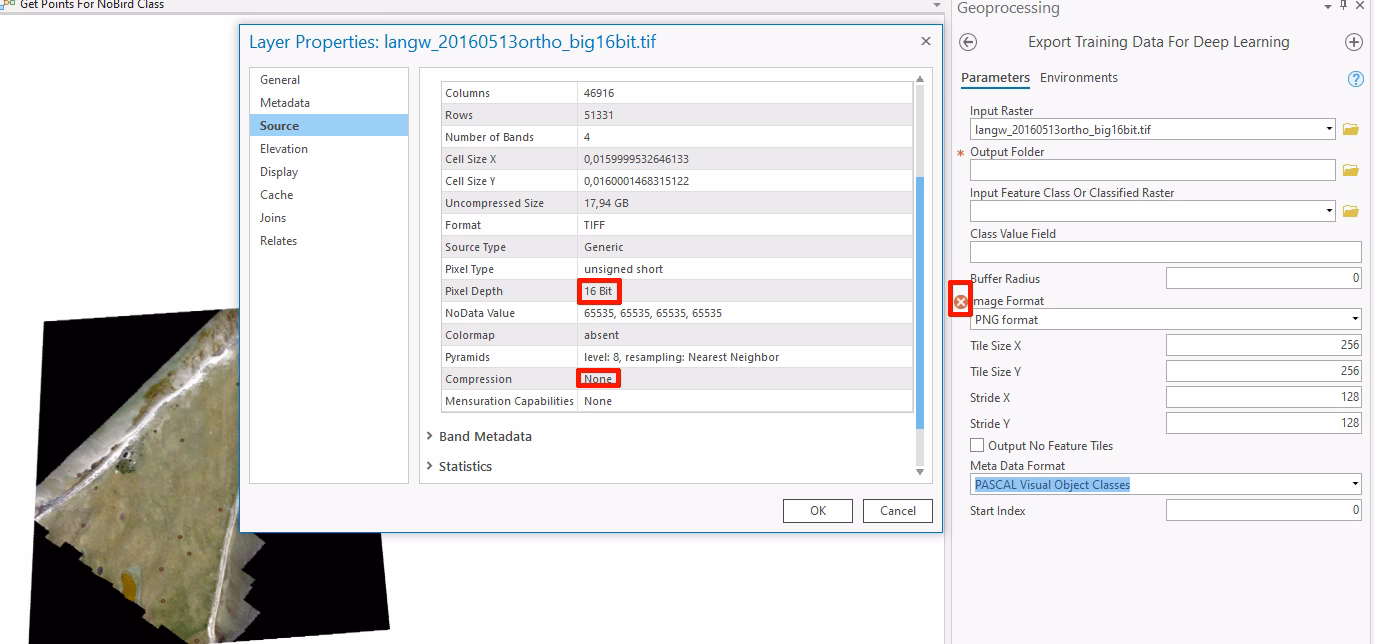 What is a deep learning class training dataset?
