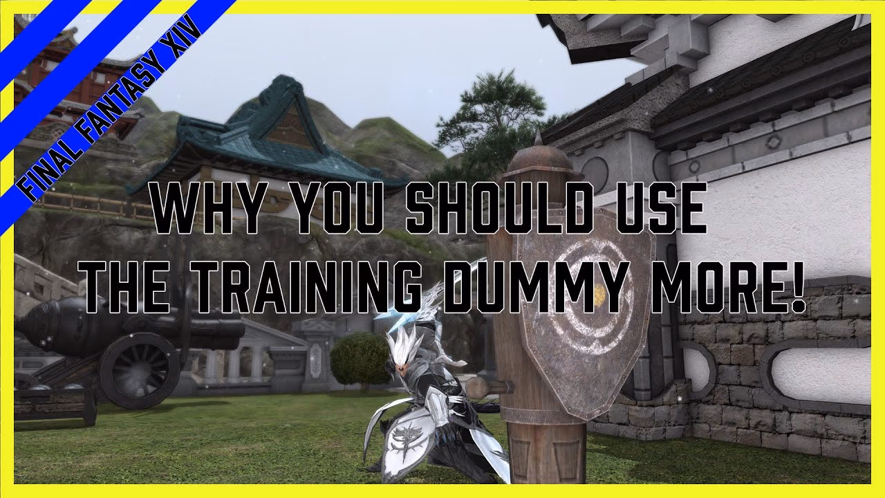 Can you use a striking dummy in FFXIV?