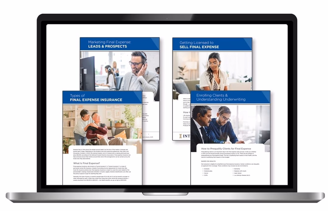 What is the final expense 101 training program?