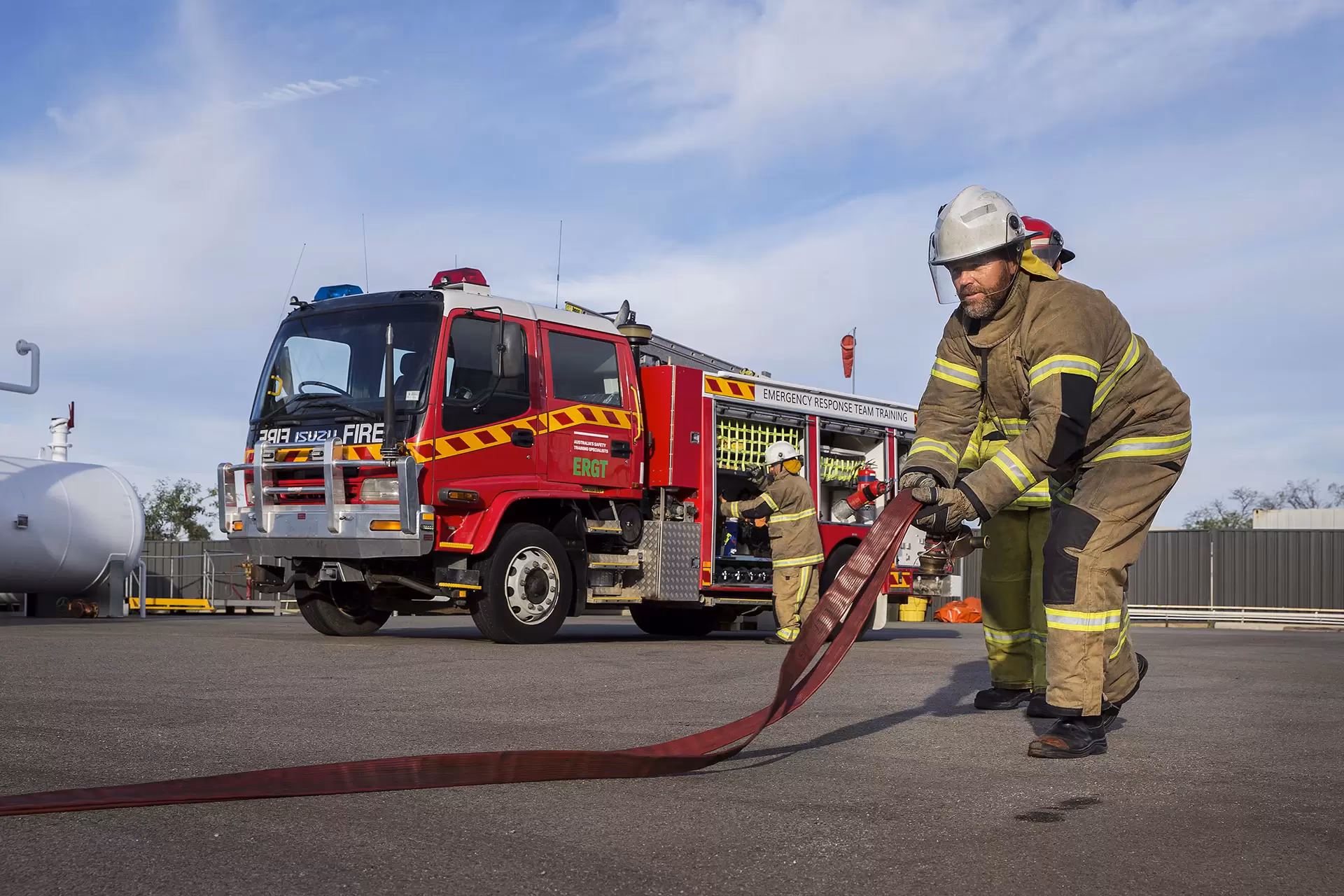 What can I learn in a firefighting course?