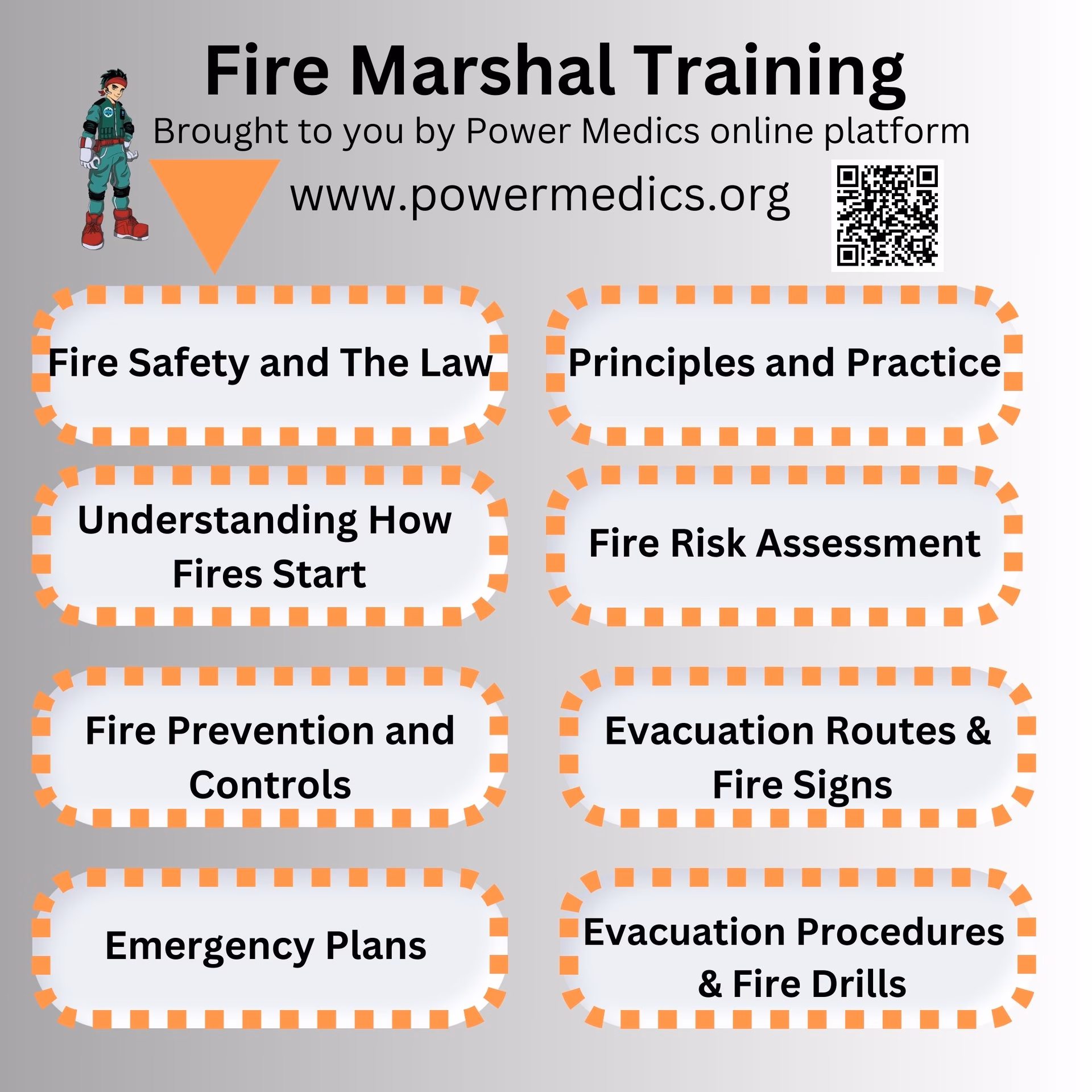 What is fire marshal training?