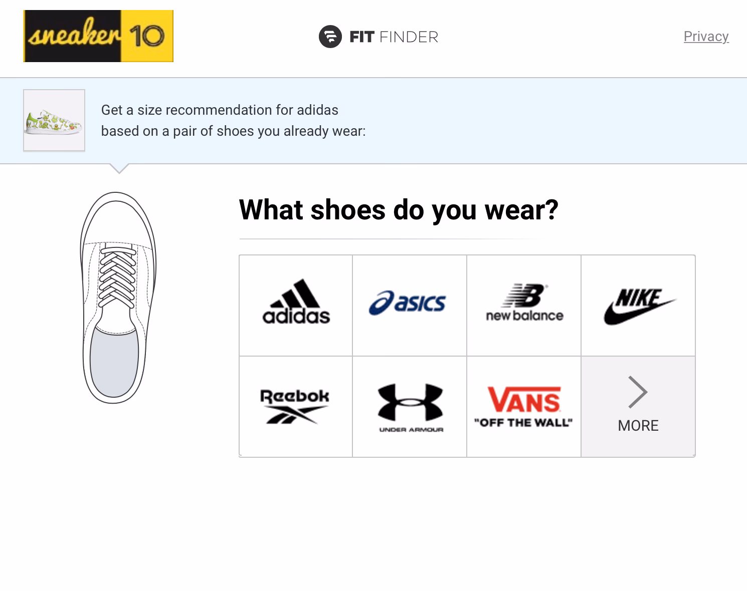 How good is the Road Runner sports Fit Finder?