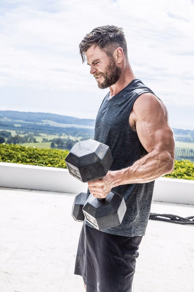 How does Hemsworth's exercise work?