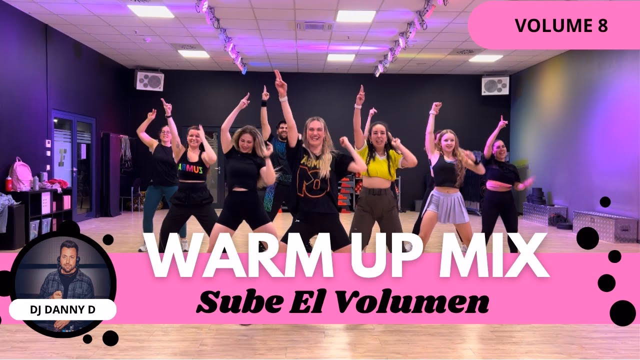 How do you warm up for a fitness class?