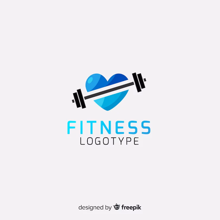What color should a fitness logo be?