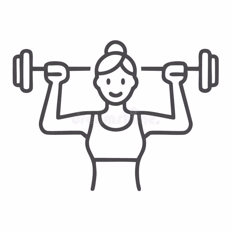 How many fitness drawing images are there?