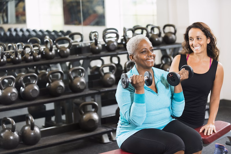 Why is exercise important in a middle age group?