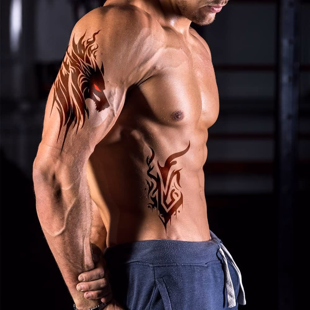 Are angel wings tattoos fading?