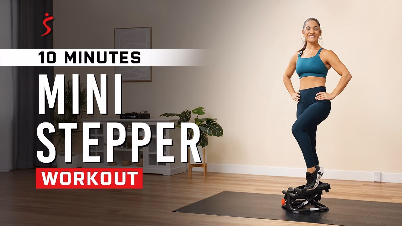 How do you do a stepper workout?