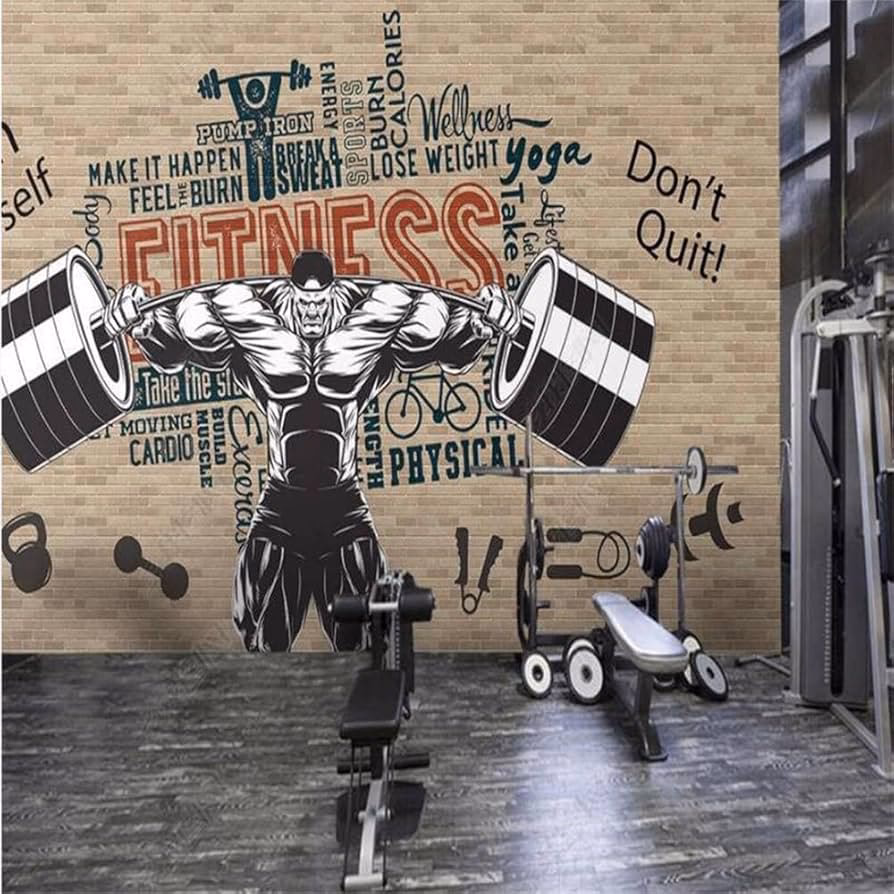 What is a limitless walls Fitness Mural?