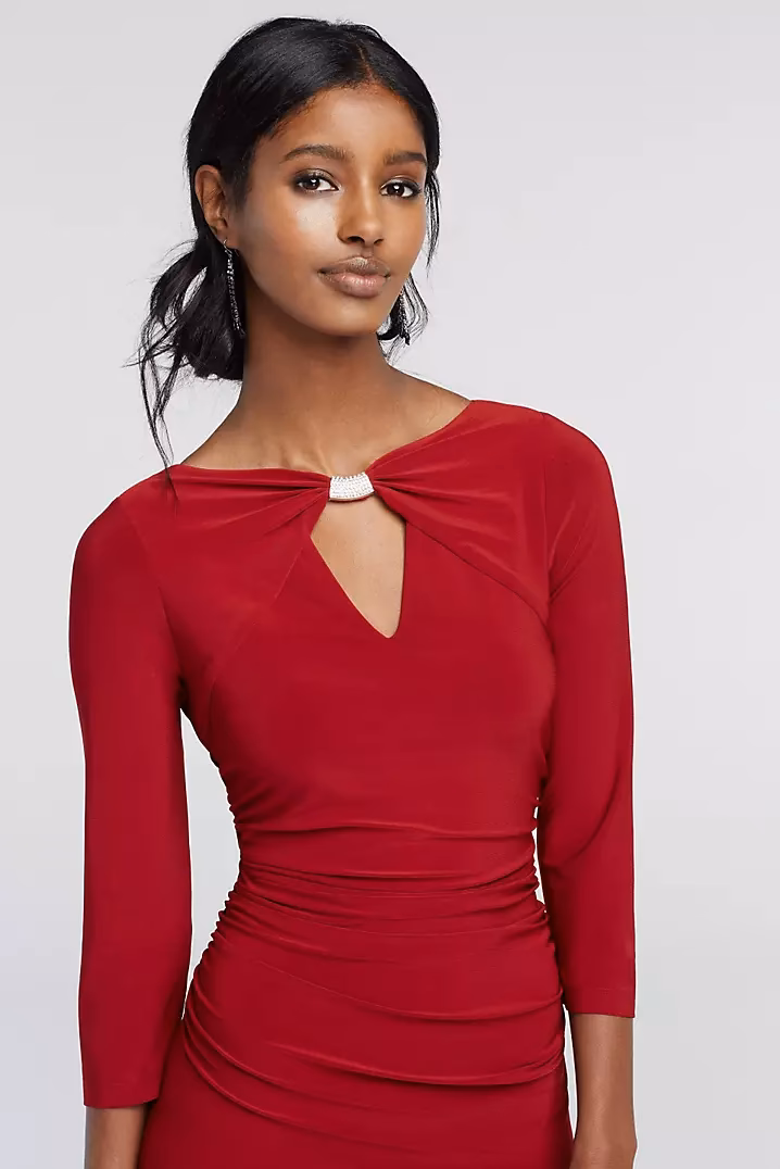 What are jersey dresses made of?