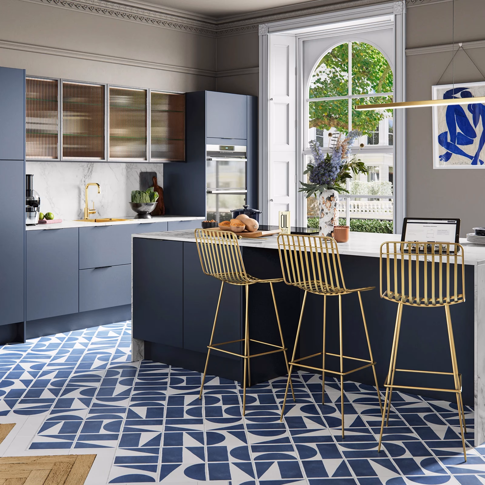 What are the different types of kitchen designs and ideas?