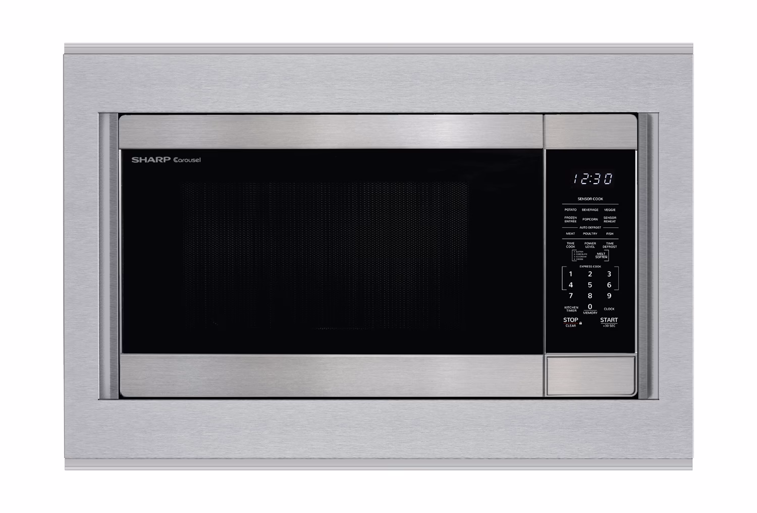 What is a built-in microwave?