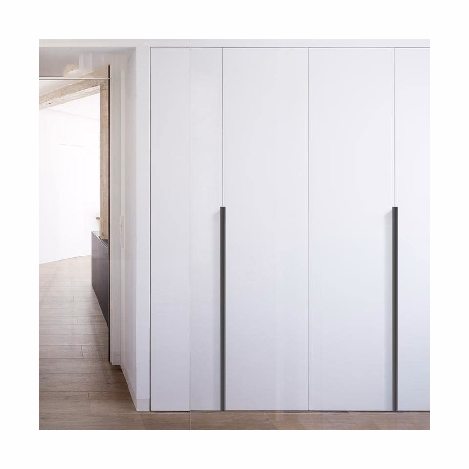 What are the different types of door handles for wardrobes?