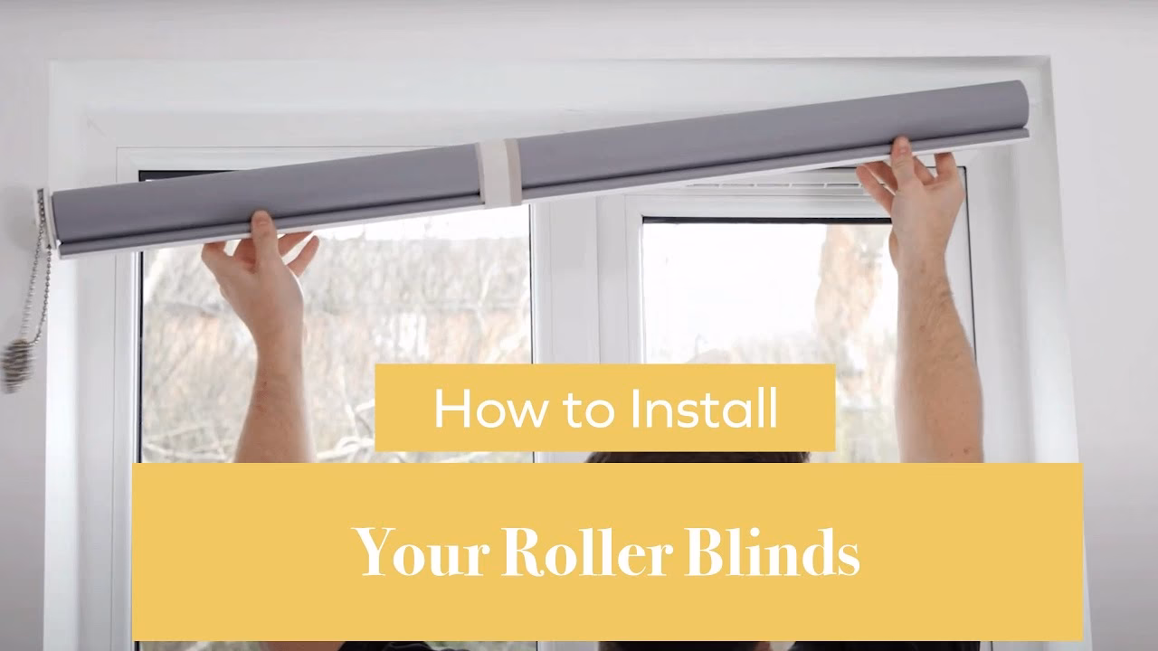 What tools do you need to install roller blinds?