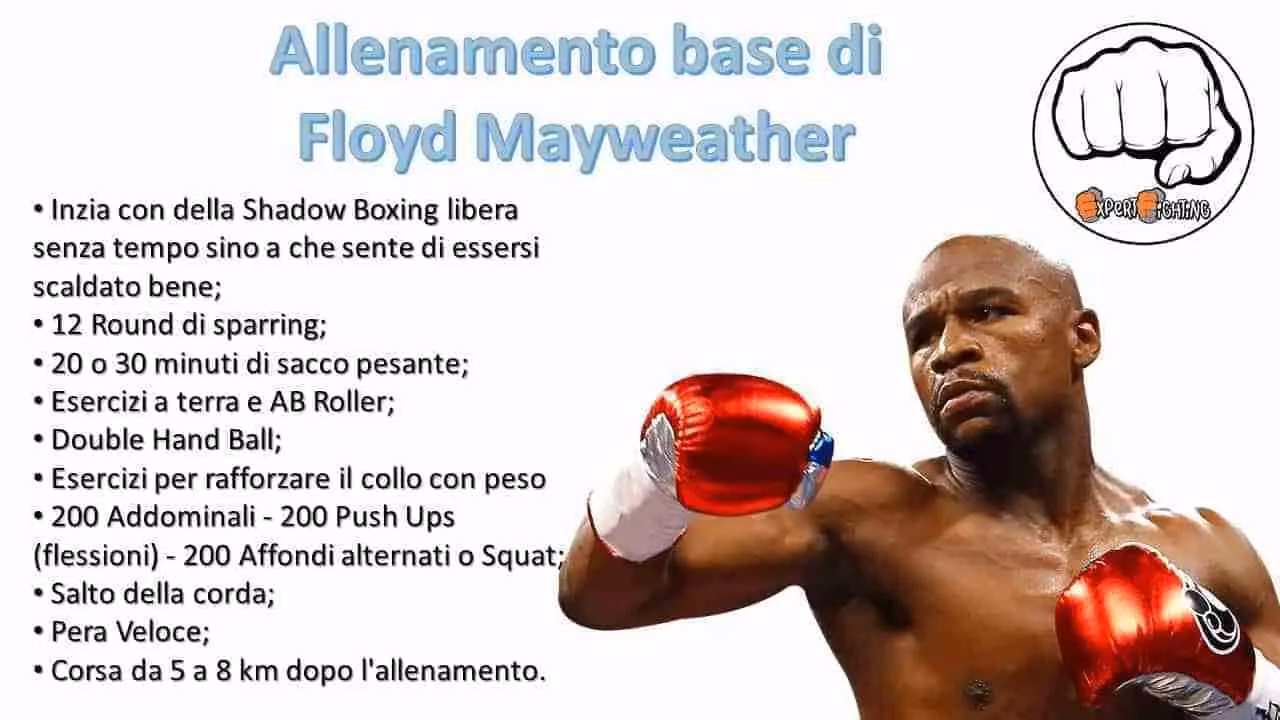 How does Floyd Mayweather training work?