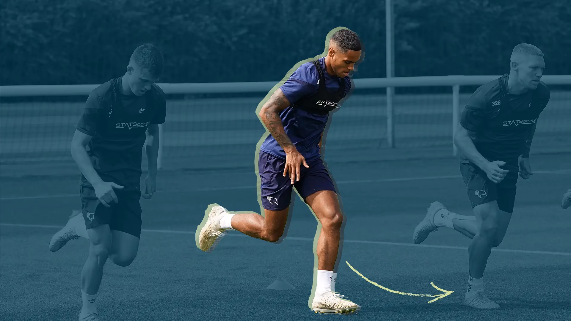 Is running a part of football training?