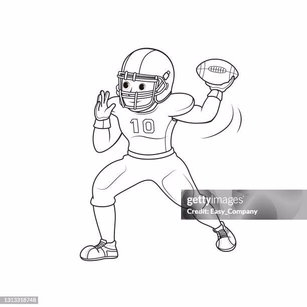 How to make a football coloring page a gift?