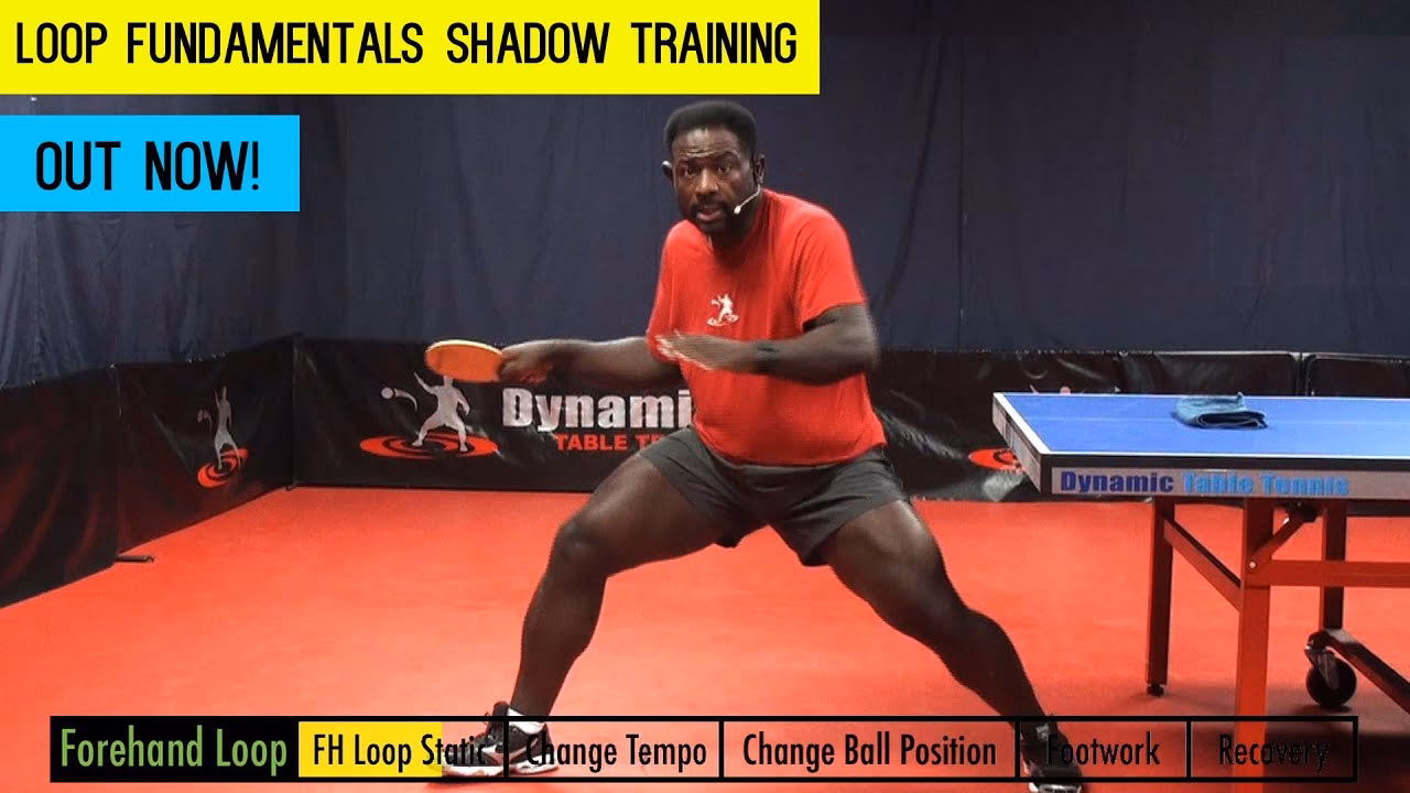 What is a ping pong forehand loop?