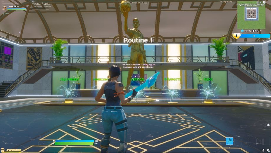 What are the best aim training maps in Fortnite?